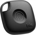 Tile by Life360 - Life360 Tile Mate (2024) Bluetooth Tracker, Keys Finder and Item Locator. iOS and Android Compatible. 1-Pack - Black