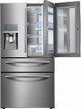 Samsung - Showcase 27.8 Cu. Ft. 4-Door French Door Refrigerator - Stainless Steel