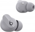 Beats by Dr. Dre - Geek Squad Certified Refurbished Beats Studio Buds Totally Wireless Noise Cancelling Earbuds - Moon Gray