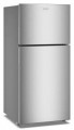 Amana - 30 in. Wide 19 cu. ft.Garage Ready Top-Freezer Refrigerator and - Fingerprint-Resistant Stainless Finish