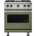 Viking - Professional 5 Series 4.0 Cu. Ft. Freestanding Gas Convection Range  Cypress Green