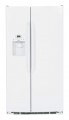 Hotpoint - 25.4 Cu. Ft. Side-by-Side Refrigerator with Thru-the-Door Ice and Water - White-on-White