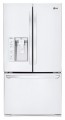 LG - 28.8 Cu. Ft. French Door Refrigerator with Thru-the-Door Ice and Water - White