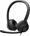 Logitech - H390 Wired USB-C On-Ear Stereo Headphones with Noise Canceling Microphone - Black