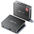 Geekom - Air12 Mini PC with 13th Gen Intel N150, 16GB DDR5 RAM& 512GB NVMe SSD, 4K Triple Display, Windows 11 Pro Pre-installed - Black+Silver