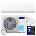 Della - Serena Series 22 SEER2 24000 BTU AC W/Heat 230V for Rooms up to 1500 Sq.Ft - White