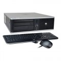 HP - Refurbished Desktop - Intel Core2 Duo - 4GB Memory - 1TB Hard Drive - Gray/Black-dc7900 sff-4gb-1tb-w7p-5290361