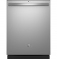 GE - Top Control Built In Dishwasher with Sanitize Cycle and Dry Boost, 52 dBA - Stainless Steel
