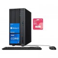 ASUS - Upgraded - V500 Desktop - Intel Core i7-13620H - 64GB RAM, 2TB SSD - Wired Keyboard & Mouse - Adata 64GB USB Drive - Black