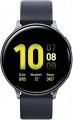 Samsung - Geek Squad Certified Refurbished Galaxy Watch Active2 Under Armour Edition Smartwatch 44mm Aluminum - Aqua Black