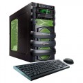 CybertronPC - 5150 Unleashed III Desktop - AMD FX-Series - 8GB Memory - 1TB Hard Drive - Black/Green