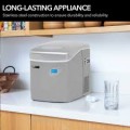 Whynter - Portable Ice Maker 49 lb Capacity - Stainless Steel
