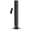 Lasko - All Season Comfort Control Electric Tower Fan and Space Heater in One with Timer and Remote Control - Black
