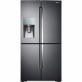 Samsung - ShowCase 27.8 Cu. Ft. 4-Door Flex French Door Refrigerator - Black Stainless Steel