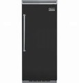 Viking - Professional 5 Series Quiet Cool 19.2 Cu. Ft. Upright Freezer with Interior Light - Cast Black