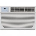 Keystone - 550 Sq. Ft. 12,000 BTU Window Air Conditioner and 11,000 BTU Heater - White