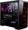 CybertronPC - CLX SET Desktop - AMD Ryzen 7-Series - 8GB Memory - 2TB Hard Drive + 120GB Solid State Drive - Black/Red