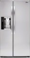 LG - 26.2 Cu. Ft. Side-by-Side Refrigerator with Thru-the-Door Ice and Water - Stainless Steel