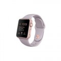 Apple - Refurbished Watch Sport Smartwatch 38mm Rose Gold Aluminum