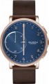 Skagen - Connected Hagen Smartwatch 43mm Stainless Steel - Rose gold stainless steel