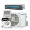 Pioneer - Quantum Ultra 18,000 BTU 1.5 Ton 21 SEER Ceiling Concealed Ductless Mini Split Air Conditioner with Heat Pump 208/230V - Gray