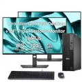 Dell - Pro Slim QCS1250 Mini Desktop (i5-14500, 16GB, 512GB SSD, Intel UHD 770, Win 11 Pro) With 24
