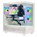 TECHNOID - Glass NVIDIA GeForce RTX 5060– AMD Ryzen 7 7800x3D –32GB DDR5–1TB SSD–AI Ready–VR Compatible–Win 11 Home - White