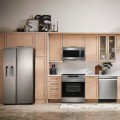 Samsung - 27.4 cu. ft. Side-by-Side Smart Refrigerator with Large Capacity - Stainless Steel