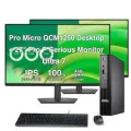 Dell - Pro Slim Plus QBS1250 Desktop (Ultra 7-265, 32GB, 512GB SSD, Intel Graphics, Win 11 Pro) With 27