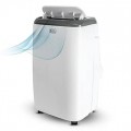 Black+Decker - 10,000 BTU Portable Air Conditioner with Remote Control - White