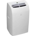 LG - 450 Sq. Ft. 10,200 BTU DOE Smart Portable Air Conditioner with Supplemental Heater - White