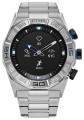 Citizen - CZ Smart 44mm Stainless Steel Hybrid Heart Rate Smartwatch with Silver-Tone Stainless Steel Bracelet - Silver