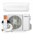 Pioneer - Diamante Pro Low-Ambient 1-Zone 12,000 BTU 23 SEER2 Ductless Mini Split Inverter Heat Pump with 16 ft. Lines 208V/230V - White