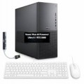 Dell - Upgraded - Tower Plus EBT2250 Desktop (Ultra 9-285, 32GB, 2TB SSD, GeForce RTX 5060, Thunderbolt 4, Win 11 Pro) w/USB Hub - Platinum