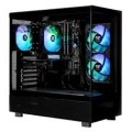 TECHNOID - Glass –NVIDIA Geforce RTX 5070 –AMD Ryzen 7 9800X3D –32GB DDR5 –1TB SSD –AI Ready –VR Compatible –Win 11 Home - Black