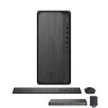 HP - OmniDesk M02 AI Desktop PC - AMD Ryzen 7 8700G, 32GB RAM, 2TB SSD, RTX 5060 Ti 16GB, Windows 11 Pro - Gray Wood