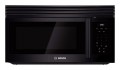 Bosch - 300 Series 1.6 Cu. Ft. Over-the-Range Microwave - Black