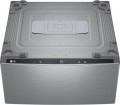 LG - SideKick 1.0 Cu. Ft. High-Efficiency Smart Top Load Pedestal Washer - Graphite Steel