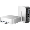 Geekom - A8 Max AI Mini PC, AMD Ryzen 7 8745HS, 2.5Gbps Dual LAN Port, 32GB DDR5 RAM& 1TB SSD, Windows 11 Pro Pre-installed - Black+Silver