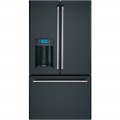 Café - 22.2 Cu. Ft. French Door Counter-Depth Refrigerator - Matte Black