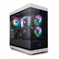 iBUYPOWER - Y40 312i Gaming Desktop – Intel Core i7 13700KF – 32GB Memory – NVIDIA GeForce RTX 4070 Ti 12GB – 1TB NVMe + 1TB HDD - White