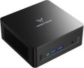 Minisforum - UM760 Slim Mini PC - AMD Ryzen 5 7640HS - 16GB RAM, 512 GB SSD Storage - Black