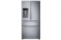 Samsung - 25 cu. ft. Large Capacity 4-Door French Door Refrigerator with External Water & Ice Dispenser - Fingerprint Resistant Stainless Steel