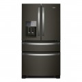 Whirlpool  24.5 Cu. Ft. 4-Door French Door Refrigerator - Black Stainless Steel