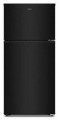 Whirlpool - 14.3 Cu. Ft. Top-Freezer Refrigerator with Total Coverage Cooling - Black