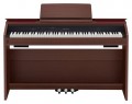 Casio - Privia Digital Piano with 88 Velocity-Sensitive Keys - Brown