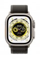 Apple Watch Ultra (GPS + Cellular) 49mm Titanium Case with Black/Gray Trail Loop - S/M - Titanium