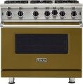 Viking - 5-Series Gas Open Burner Range - Antique Bronze