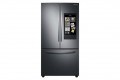 Samsung - 28 cu. ft. 3-Door French Door Smart Refrigerator with Family Hub - Black Stainless Steel