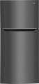 Frigidaire - Gallery 20 Cu. Ft. Top-Freezer Refrigerator - Black stainless steel